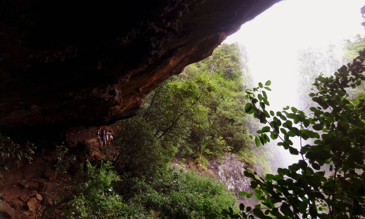 Hiking 7 cascades, Mauritius