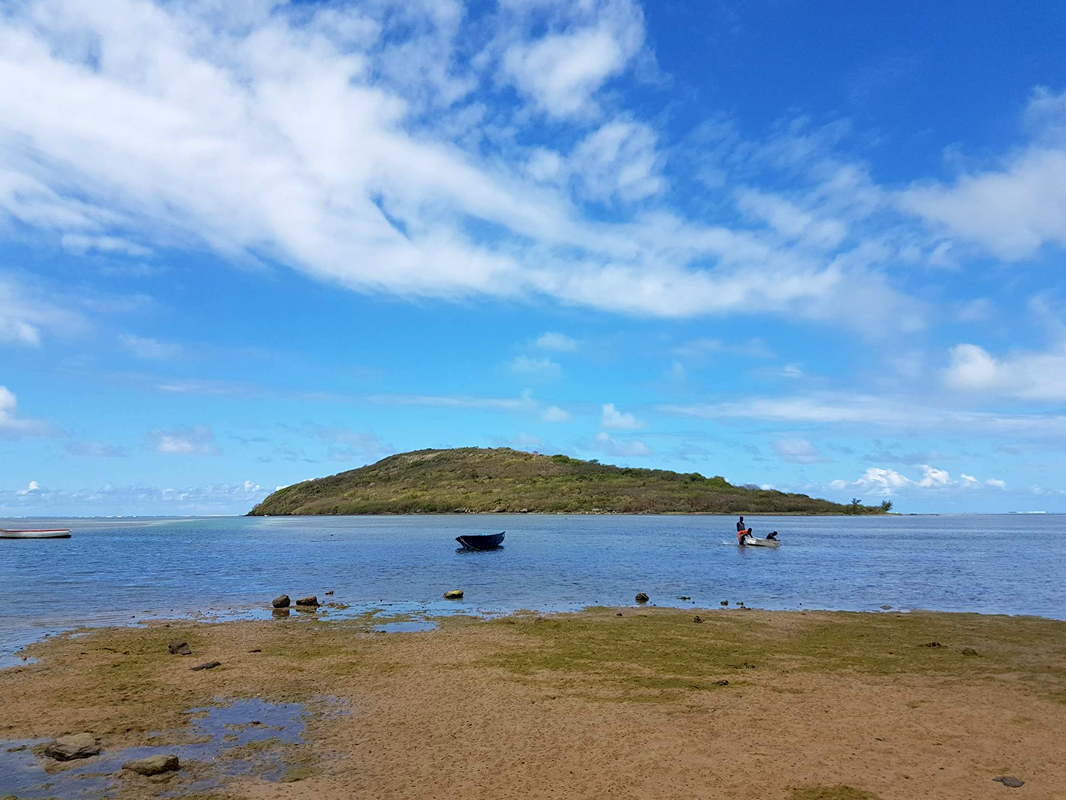 Water hike to Ile aux Benitiers