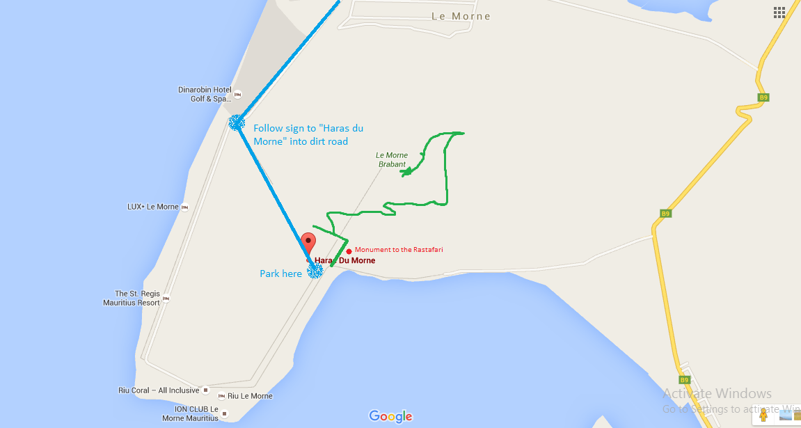 Le_Morne_hiking_route