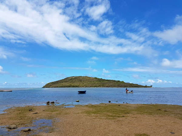 Water hike to Ilot Fourneau