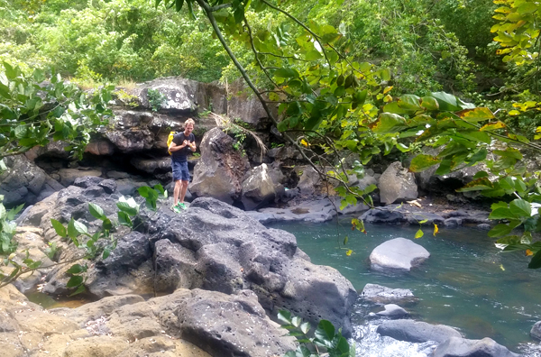 river trekking in grse