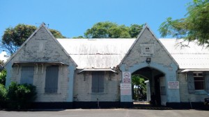 Old hospital building