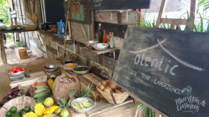 Traditional Mauritian kitchen at Otentic Eco-Lodge