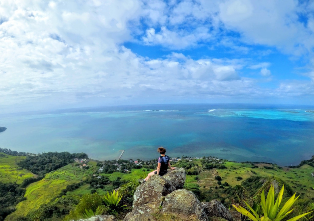 hiking mauritius - solo female traveler