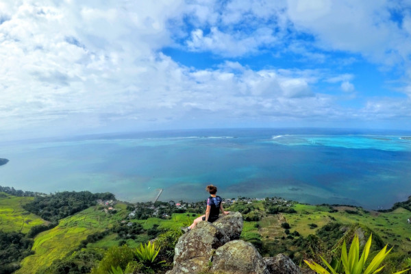 hiking mauritius - solo female traveler