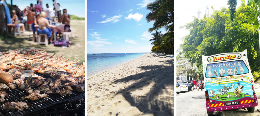 Beach Christmas in Mauritius