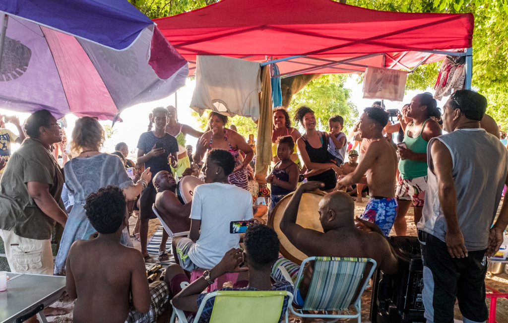 Beach Christmas in Mauritius